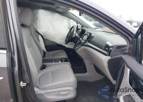 2020 Honda Odyssey Elite из США, поврежденный, VIN 5FNRL6H92LB063160